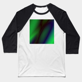 GREEN BLUE ABSTRACT TEXTURE ART Baseball T-Shirt